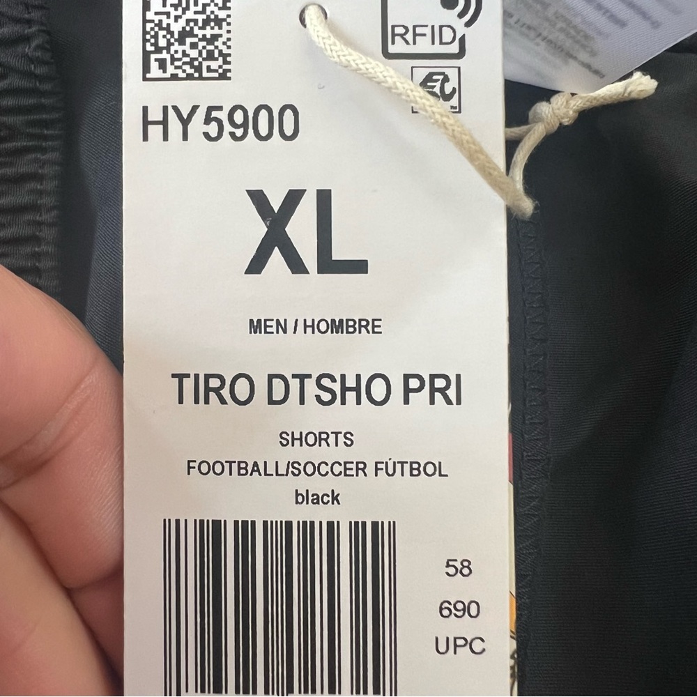 💙 NWT💙 ADIDAS Pride Tiro Downtime Shorts - Picture 9 of 9